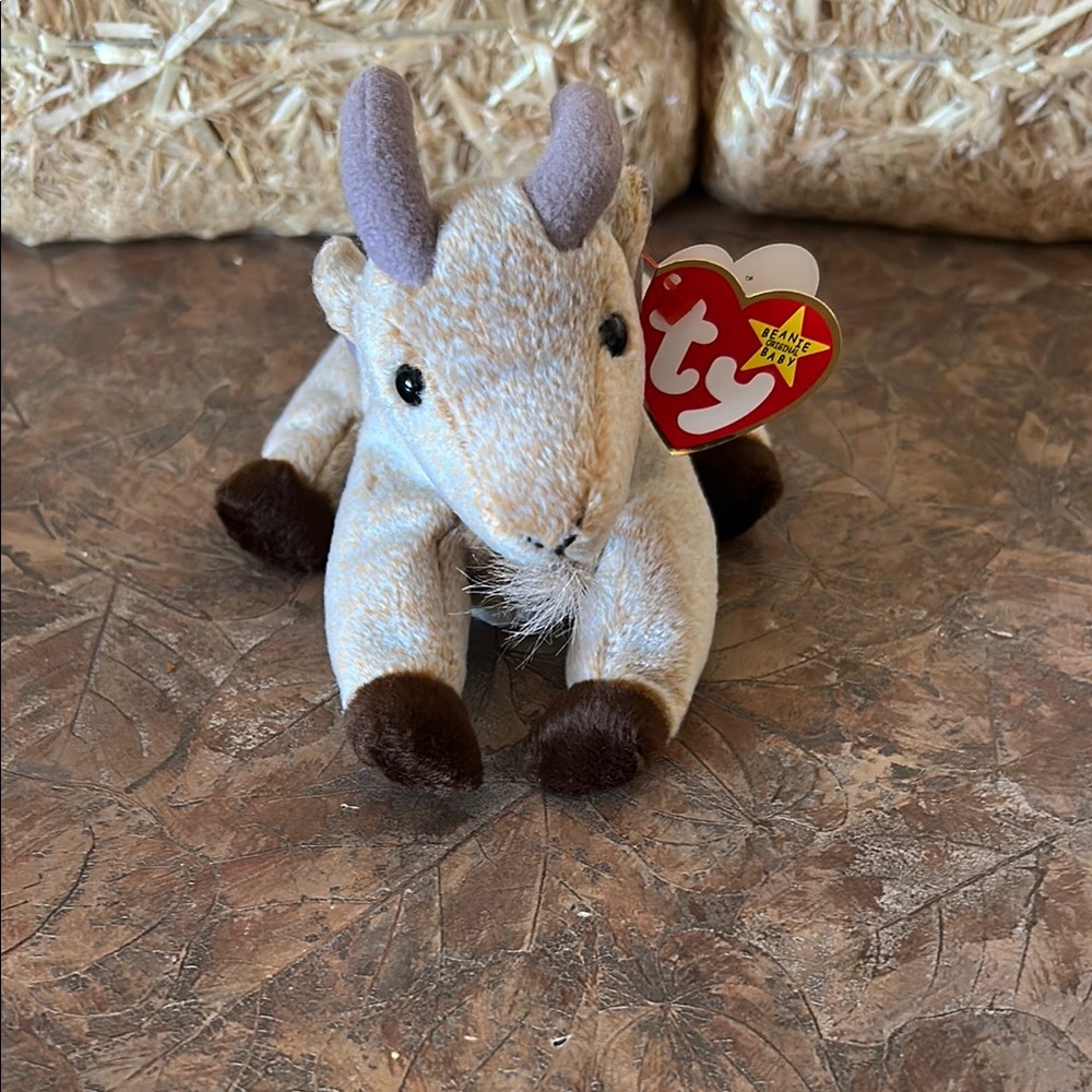 Ty Beanie Baby Goatee Vintage Plush Retired Collection Piece